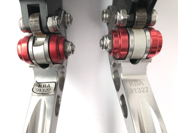 Triumph Speed Triple 1050 515NJ [2007] - Bremshebel Kupplungshebel Set Motorradhebel Prosports mit Gutachten und CNC Ausgleichbehälter