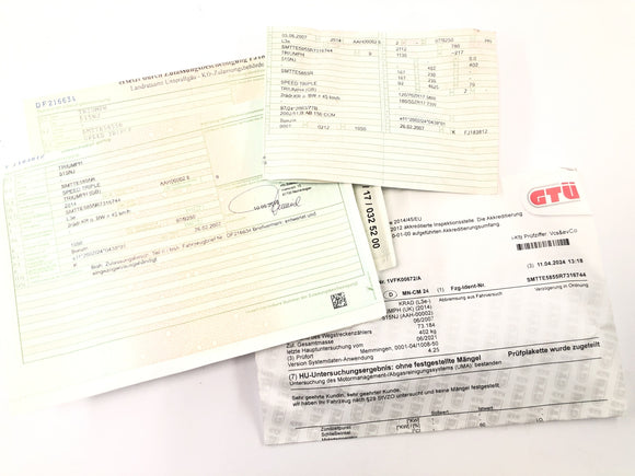 Triumph Speed Triple 1050 515NJ [2007] - Telaio con documenti