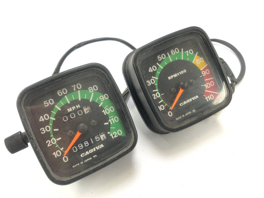 Cagiva Elefant 650 [1984] - Tacho cockpit varvometer