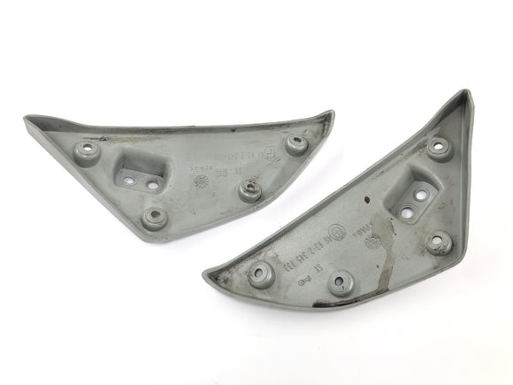 BMW F 650 GS R13 [2000] - Indicator mount, front panel, silver left and right