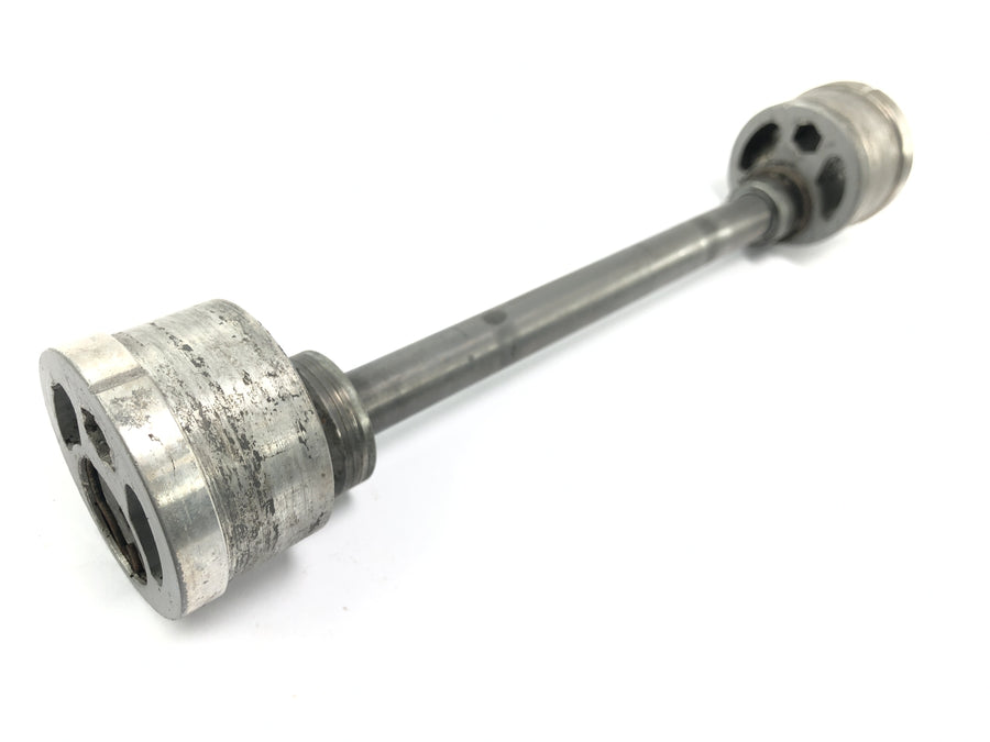 Kawasaki GPZ 1000 RX [1987] - bakaxel med excentrisk kedjespännare