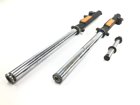 BMW R 100 GS 247E [1991] - Gabel Telegabel Vordergabel Standrohre Tauchrohre Achse