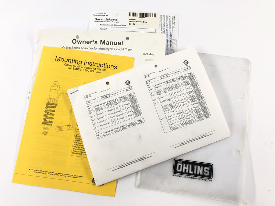 BMW R 1200 GS R12 K25 [2003] – galinis amortizatorius ÖHLINS