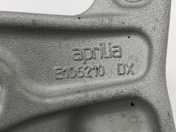 Aprilia RSV 1000 R [2004] - Soziusfußrasten mit Halter Fußrastenanlage hinten links und rechts