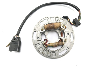 Kawasaki KX 250 [1982] - Stator Generator Lighting Plate Generator Plate - 0