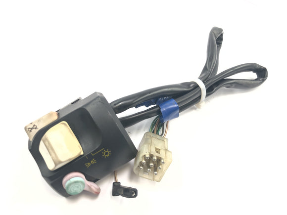 BMW K 100 [1984] - Unidad de interruptor de manillar, montaje de interruptor de luz a la derecha