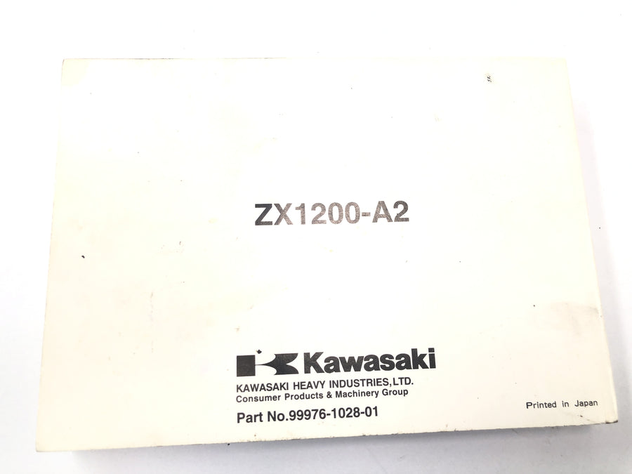 Kawasaki ZX 12 R ZXT20A [2001] - Handbuch Betriebsanleitung Bedienungsanleitung
