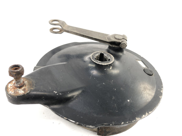 Yamaha XT 500 1U6 [1981] - brzdový buben s brzdovými tvářemi vzadu