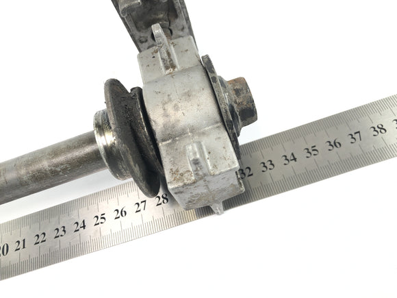 Yamaha XTZ 660 3YF [1992] - náprava zadní nápravy s napínákem řetězu