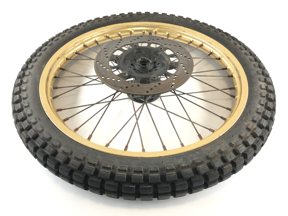 Yamaha XT 600 Zentere 34L [1985] - ráfkového kola předního kola vpředu s brzdovým kotoučem 1,60 x 21 "