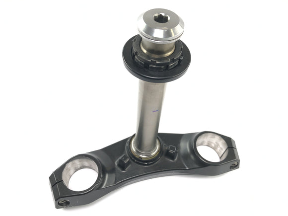 Kawasaki Versys KLE 650 A [2006] - Ponte inferior do garfo, ponte da cabeça de direção, braçadeira da cabeça de direção