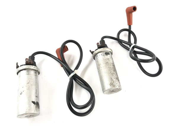 Triumph Bonneville T140V [1976] - Conjunto de bobina de encendido con cable de encendido y conector