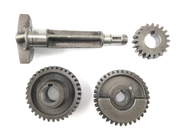 Honda NSR 125 JC22 [1998] - Kompenzační vlna s koly zubů klikového hřídele