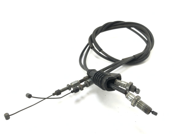 YAMAHA XT 500 1U6 [1981] - Bowden kabelsætgasstog dekompressionstog kobling Kabelbremsetogfront