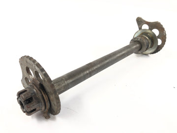 Yamaha XT 550 5y3 [1982] - задняя ось с цепью натяжением