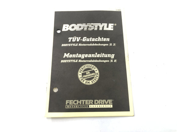 Kawasaki ZX 12 R ZXT20A [2001] - Bakhjulsskydd stänkskydd i kolfiberkropp