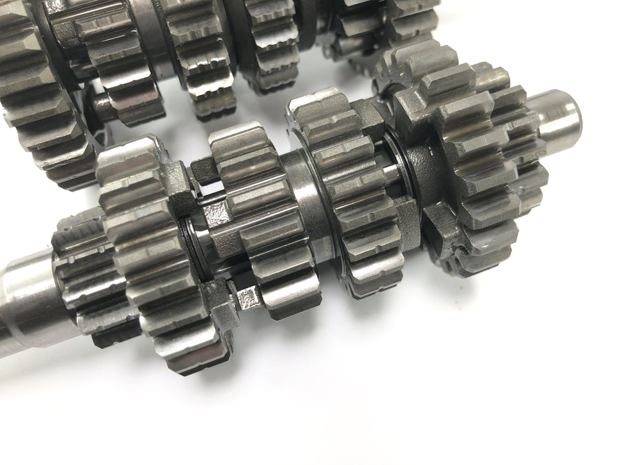 Sachs ZX 125 [1998] - Vaihteiston akselin käsivaihteiston akselit