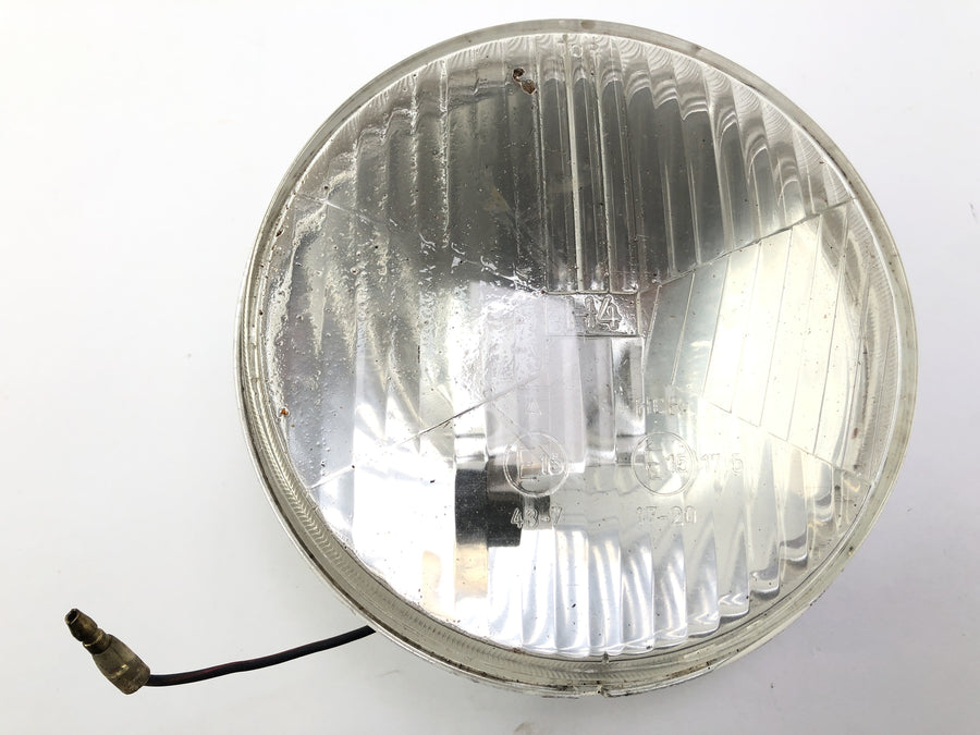 Yamaha XT 500 1U6 [1981] – priekinių žibintų lęšis su reflektoriumi