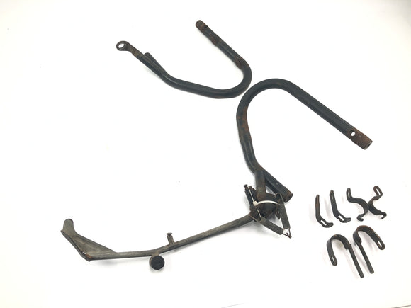 BMW R 100 GS 247E [1991] - Crash bar engine protection bar retaining set left right with side stand