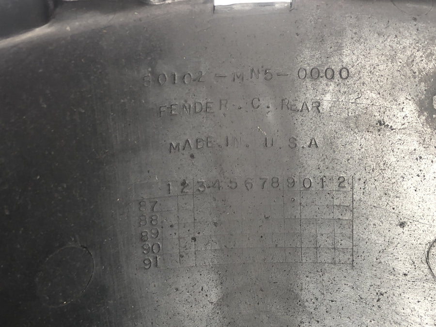 Honda GL 1500 Goldwing SC22 [1987] - Wieldop achterwielspatbord