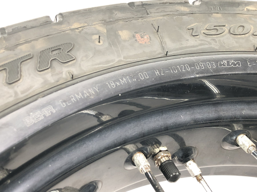 KTM 950 Adventure LC8 [2004] - Hinterrad Felge Speichenrad 4.00 x 18"