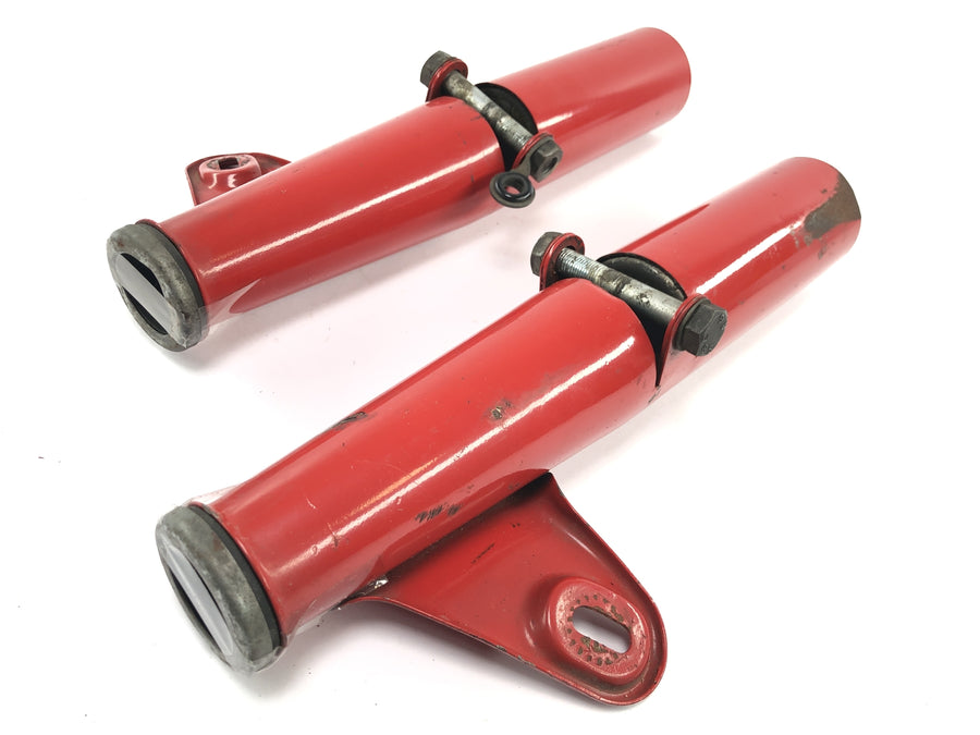 Moto Guzzi V7 Special [1971] - 叉腿上部伸缩叉头灯安装座一对