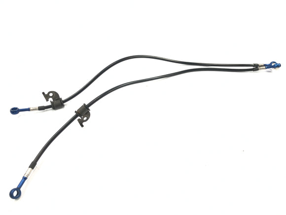 Yamaha YZF 750 R 4HN [1995] - Bremsleitung Stahlflex Doppelleitung Bremsschlauch vorne
