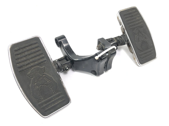 Kawasaki VN 1500 Classic Vnt50d [2001] -frosebretterドライバーフットレストホルダー左と右