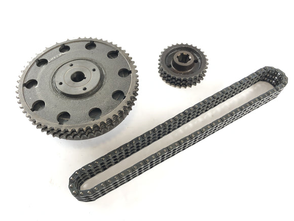 Triumph Bonneville T140V [1976] - Acoplamiento Primario con cadena