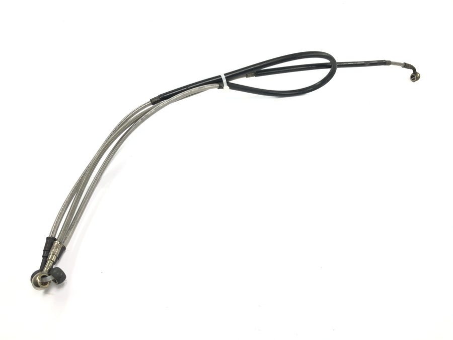 KTM 640 LC4 Prestige [2005] - Jarruletku, teräksinen punottu jarruletku edessä ja takana