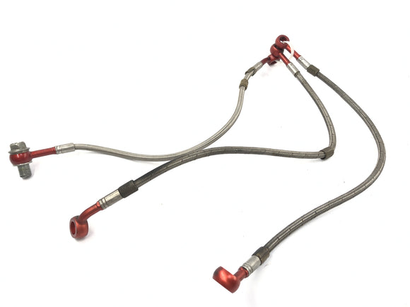 Suzuki GSX R 1100 GV73B [1990] - Remlijnen Stahlflex