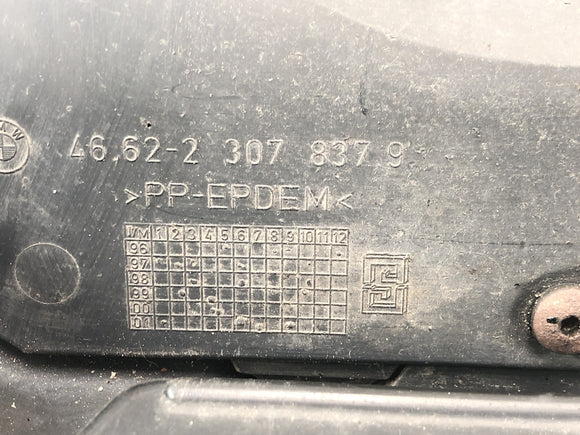 BMW K 1200 GT K12 [2003] - ナンバープレートライトスプラッシュガード付きナンバープレートホルダー