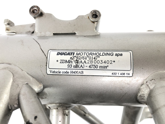Ducati 999 H4 [2003]  - 論文付きフレーム