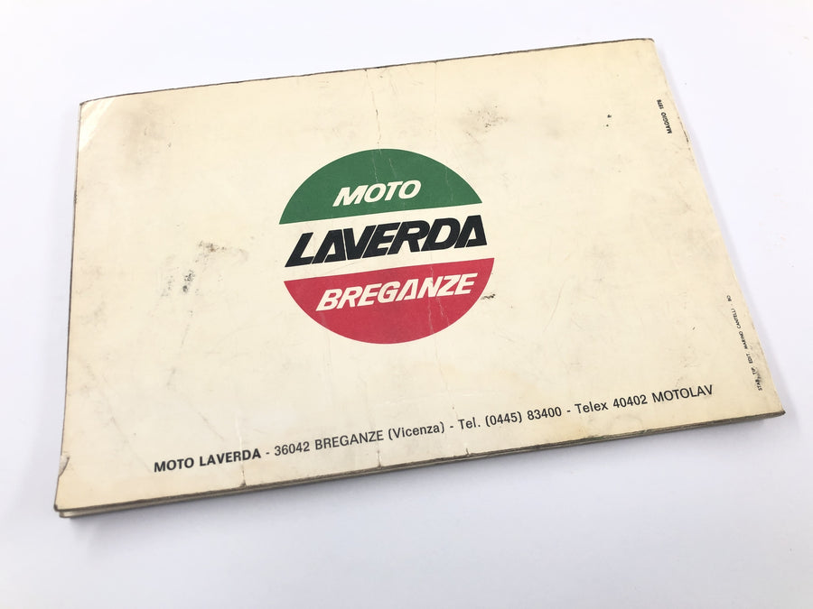Laverda 1000 [1978] - Betriebsanleitung Handbuch Uso e Manutenzione