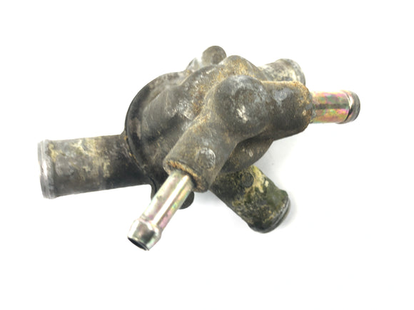 Honda VFR 800 FI RC46 [1999] - Thermostatgehäuse mit Thermostat Kühlwasserverteiler