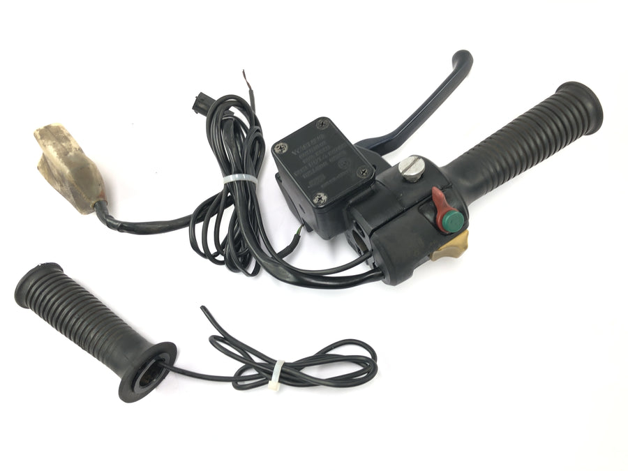 BMW K 1100 LT [1993] - Stuurfitting, rechts, gasgreep, schakeleenheid, remhendel, verwarmde handgrepen