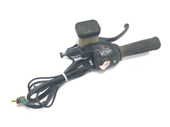 BMW R 100 GS 247E [1991] - 车把配件右制动泵制动杆