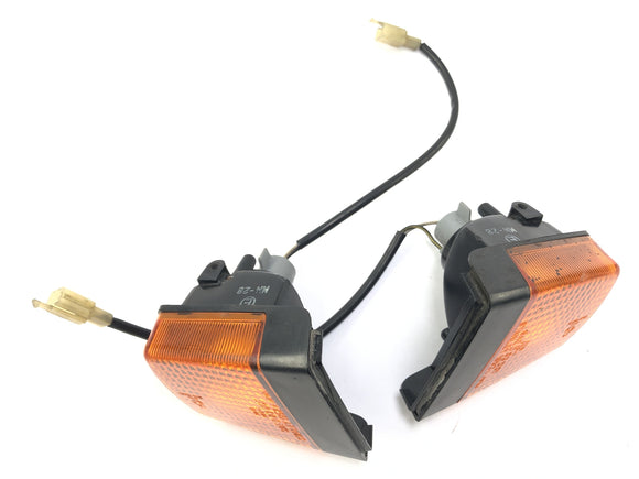 Kawasaki GPZ 1000 RX [1987] - Wskaźnik z tyłu i prawego zestawu