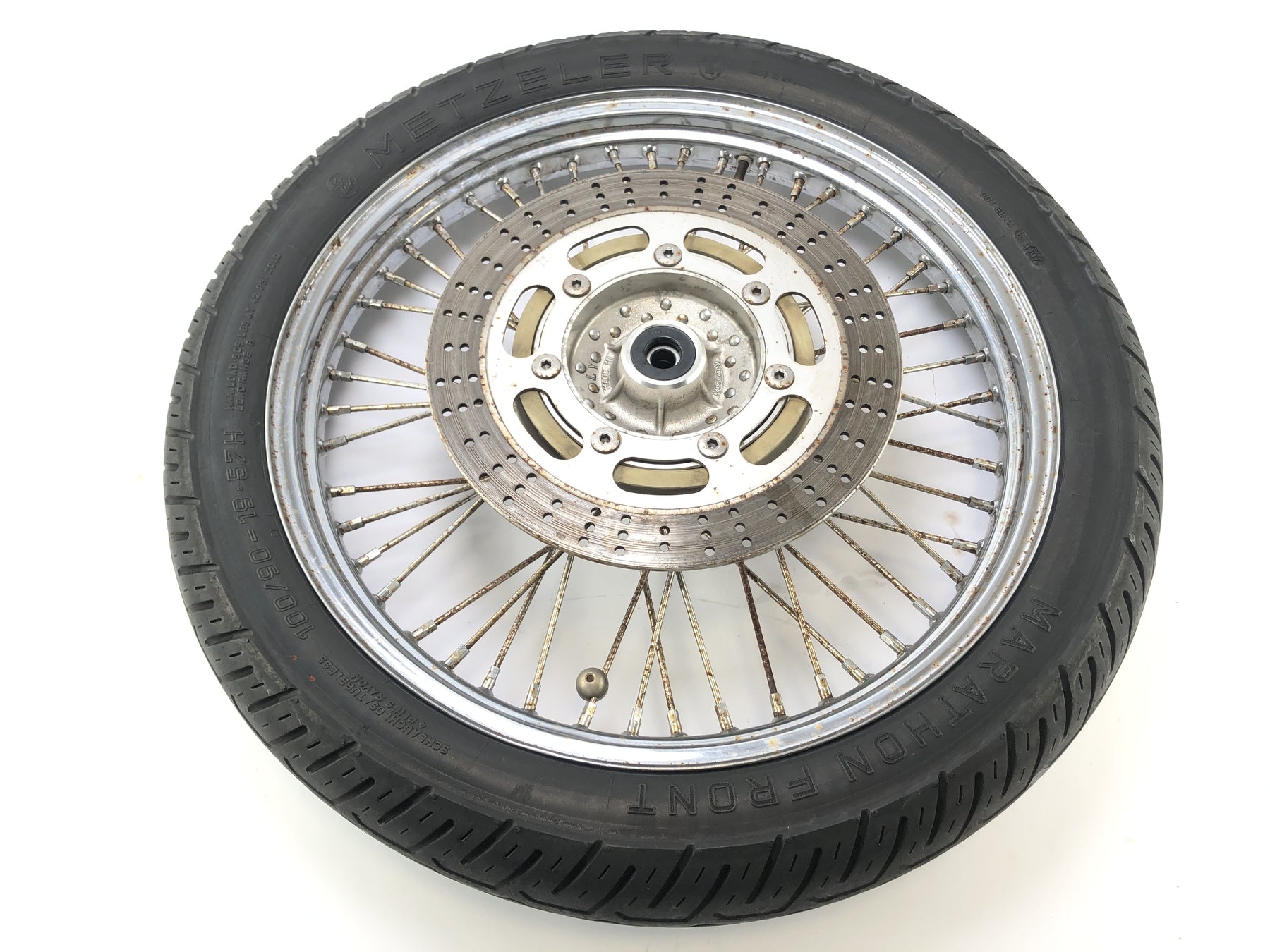 Kawasaki VN-15 VNT50A [1989] - Front wheel with brake disc wheel rim front