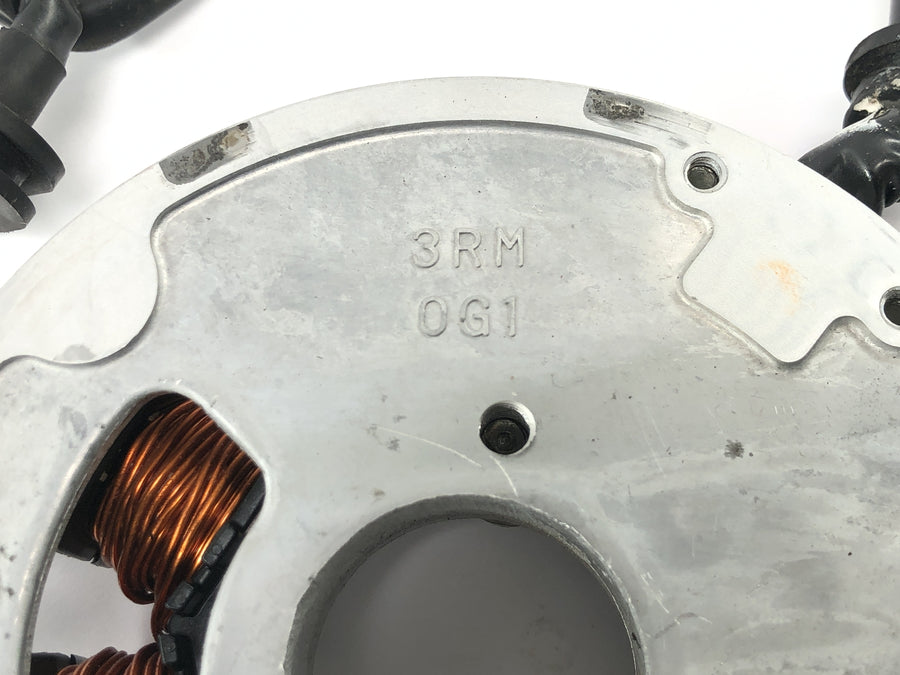 Yamaha DT 125 R DE03 [2000] - Lichtmaschine Stator Zündgrundplatte