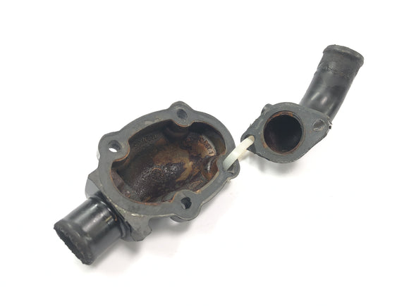 Triumph Speed ​​Triple T509 [1998] - Koelvloeistofaansluiting koelwaterflens behuizingsdeksel