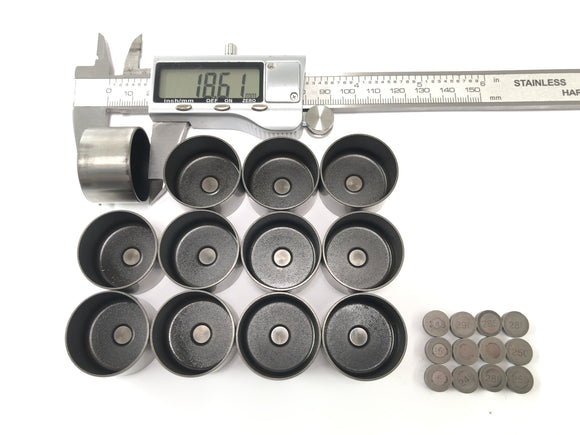 Triumph Speed Triple 1050 515NJ [2007] - Conjunto de calços de tucho de válvula