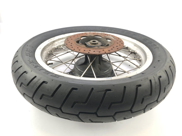 Cagiva Elefant 650 [1984] - обод задних колес с цепным колесом и тормозным диском