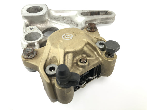 Aprilia SL 1000 Falco PA [2000] - Calipera de frenos en la parte posterior con placa de anclaje