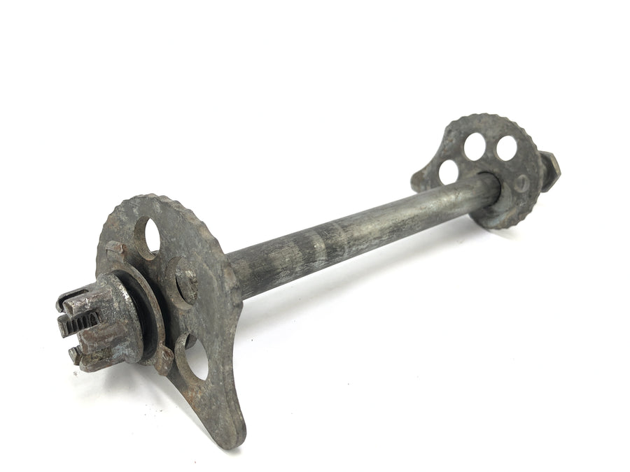 Yamaha XT 350 3YT / 55V [1990] - Bakaxel med kedjespännare