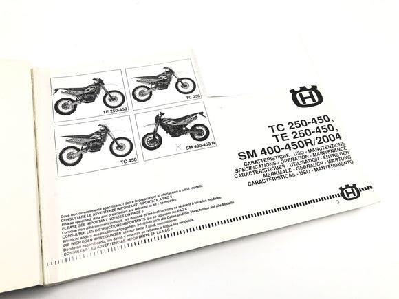 Husqvarna TR 450 - Betriebsanleitung Handbuch Bedienungsanleitung