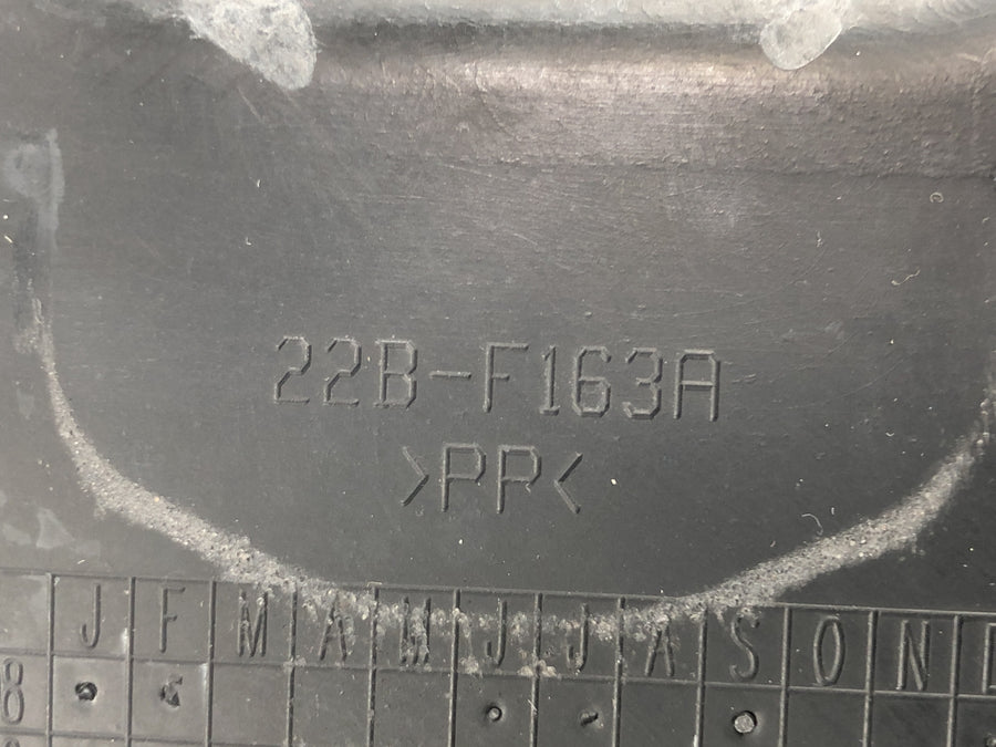 Yamaha WR 125 X DE07 [2010] - Błotnik tylny, błotnik wewnętrzny, osłona przeciwbryzgowa tył