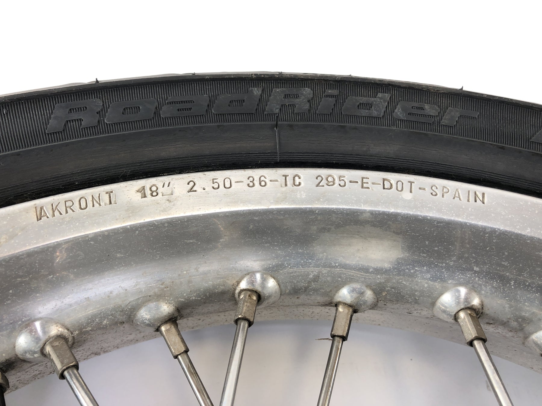 Triumph Thunderbird 900 T309RT [1996] - Front wheel with brake disc wheel rim front