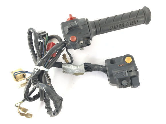 HONDA CB 650 RC03 [1981] - interruptor do guidão de ajuste do guidão à esquerda e direita com cabo