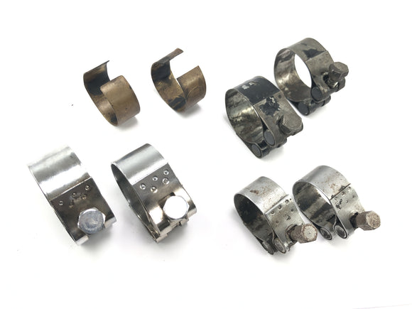 Moto Guzzi V7 Special [1971] - Schlauchschellen Konvolut Rohrschellen Auspuff